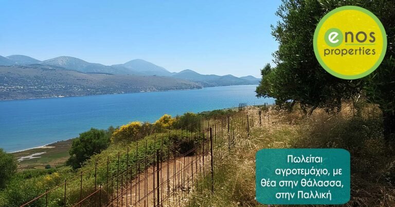 Οικοδομήσιμο αγροτεμάχιο στην Παλική - Κωδ. Ακινήτου 2338