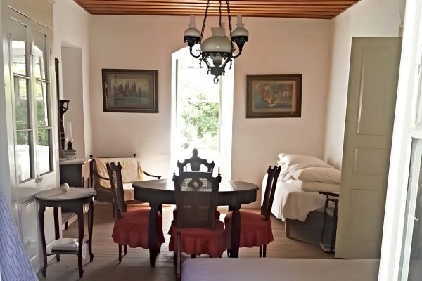 View of the dining room of the house in Makriotika - property id 1993