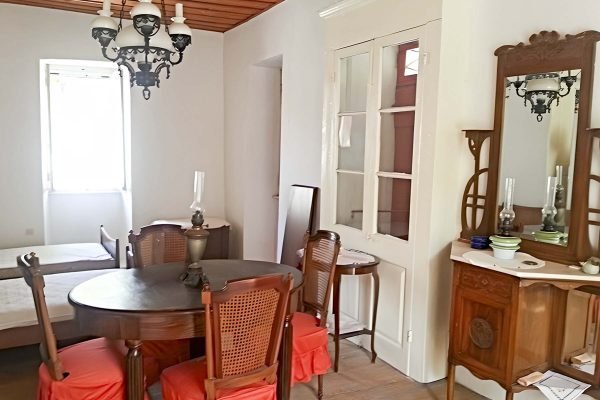 The dining room of the house in Makriotika - property id 1993