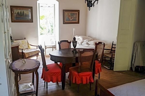 Dining room of a house in Makriotika - property id 1993