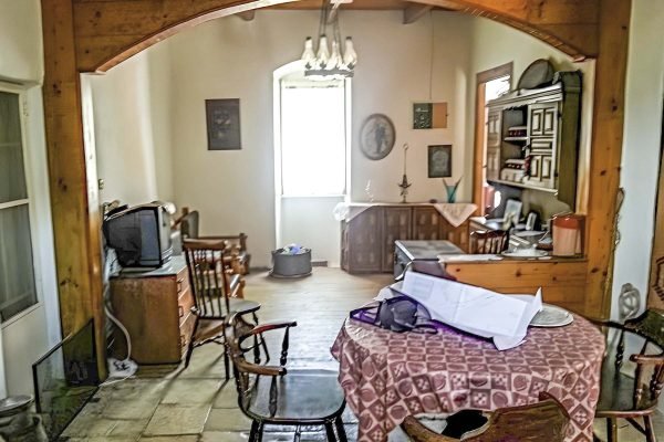 View of the living room of the house in Makriotika - property id 1993