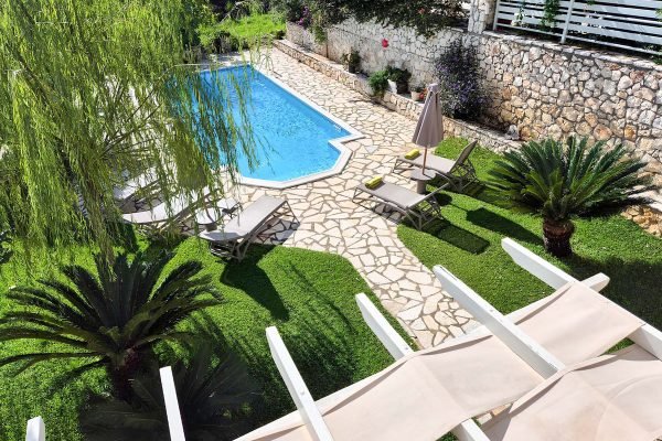 views from the first floor of the villa in Katelios - property id 3342