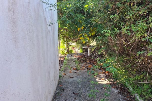 Shaded path of the house in Mihalitsata - property id 3361