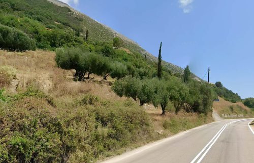 view of the parcel in Kontogourata - property id 3365