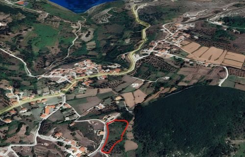 view of the plot in Agia Thekli - property id 3363