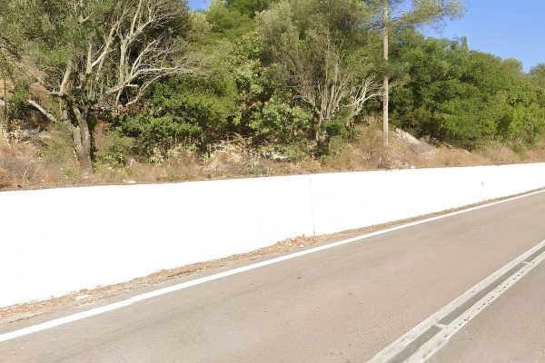 άποψη οικοπέδου στα Λουκάτα - Κωδ. Ακινήτου 3372