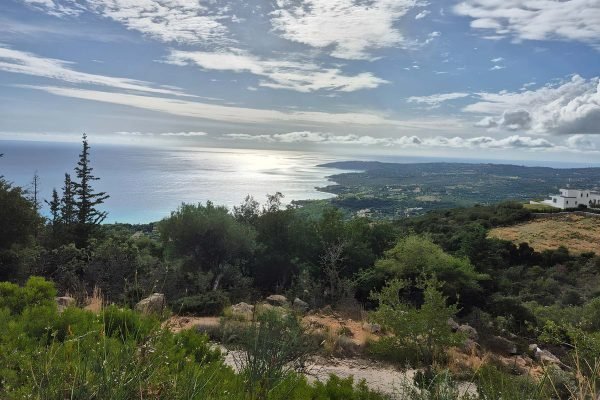 parcel near utility networks in Vlachata - property id 3349