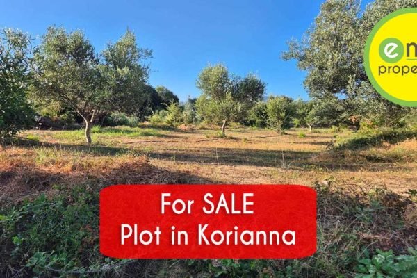 Διατίθεται οικόπεδο προς πώληση στα Κοριάννα - Κωδ. Ακινήτου 3283
