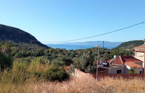 Η θέα του οικοπέδου - Κωδ. Ακινήτου 3481