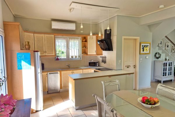 view of the kitchen of the villa in Katelios - property id 3341